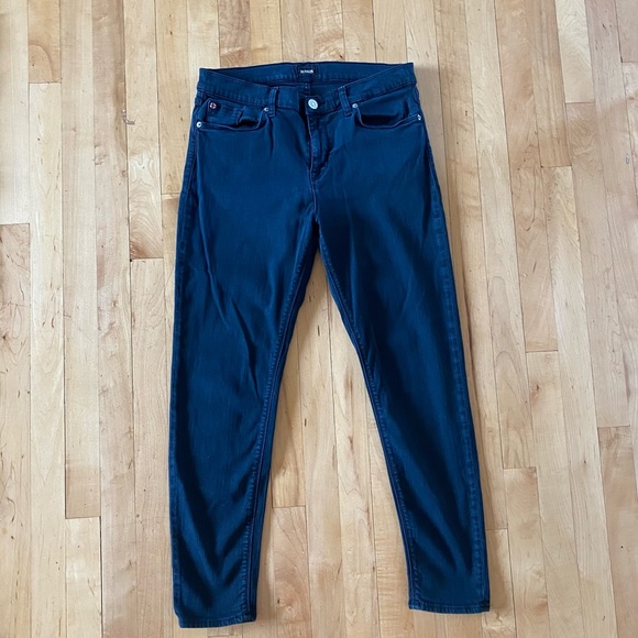 Hudson Black Krista Ankle Super Skinny Jeans - Picture 5 of 12